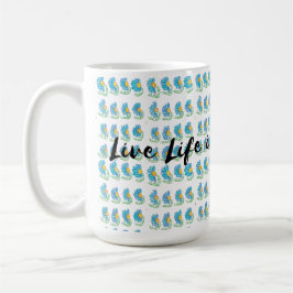 live life in full bloom koffiemok