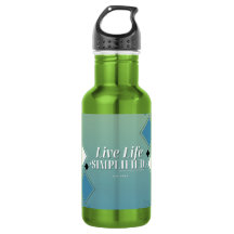 Live Life Simplified thermos/waterfles