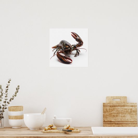 Live Lobster Poster (Keuken)