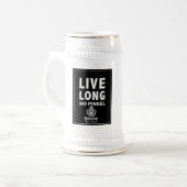 Live Long Stein Bierpul (Voorkant links)