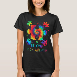 Live Love Accepteer Autism Awareness Tie Dye Autis T-shirt