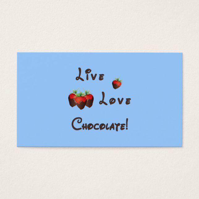 Live Love Chocolate (Devant)