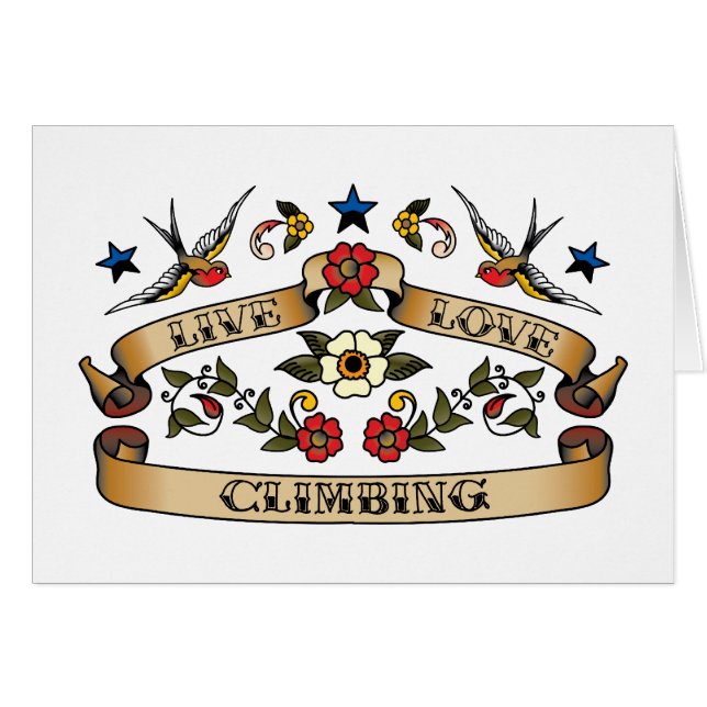 Live Love Climming (Voorkant Horizontaal)