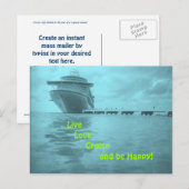 Live Love Cruise Briefkaart (Voorkant / Achterkant)