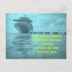 Live Love Cruise Custom Briefkaart