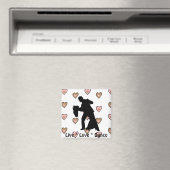 Live Love Dance - Ballroom Couple Magnet (In Situ (Lave-vaisselle))