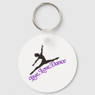 Live, Love, Dance Sleutelhanger