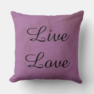 Live Love Decorative Pillow Kussen