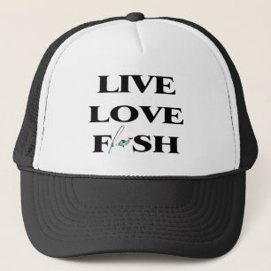 Live Love Fish Trucker Pet