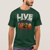 Live Love Hike T-Shirt ou randonneurs (Devant)