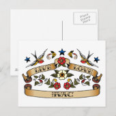 Live Love HVAC Briefkaart (Voorkant / Achterkant)