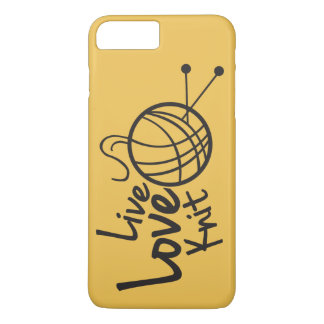 Live Love Knit | Knitting iPhone 8 Plus / 7 Plus Hoesje
