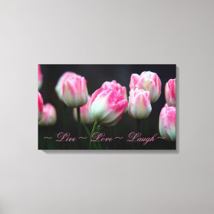 Live Love Laugh Canvas Afdruk