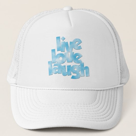 Live Love Laugh Casquette (Devant)