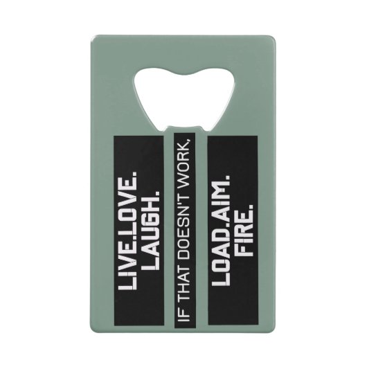 Live Love Laugh Charger Objectif Fire Graphisme (Devant)