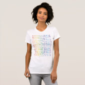 Live.Love.Laugh.Learn T-shirt (Voorkant volledig)