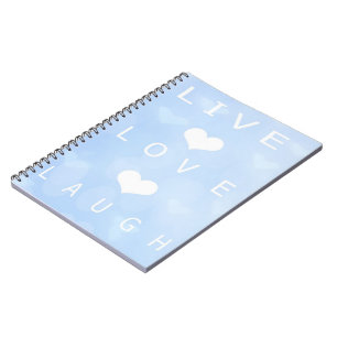 Live Love Laugh notebook Notitieboek