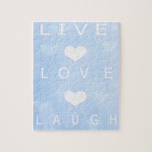 Live Love Laugh Puzzle Legpuzzel (Verticaal)