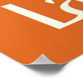 Live Love Laugh Typografie | Inspirerend Poster (Hoek)