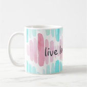 Live Love Laugh Waterverf Mok (Links)