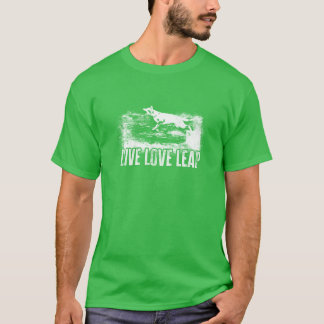 Live Love Leap agility sport T-shirt