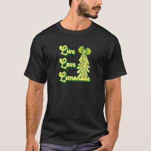 Live Love Lemonade voor een Lemonade Stand Boss T-shirt
