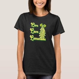 Live Love Lemonade voor een Lemonade Stand Boss T-shirt