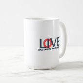 LIVE LOVE Mug (Devant droit)