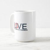 LIVE LOVE Mug (Devant gauche)