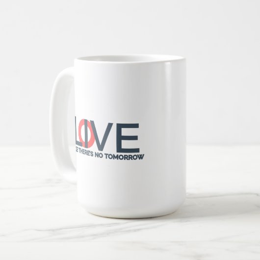 LIVE LOVE Mug (Devant gauche)