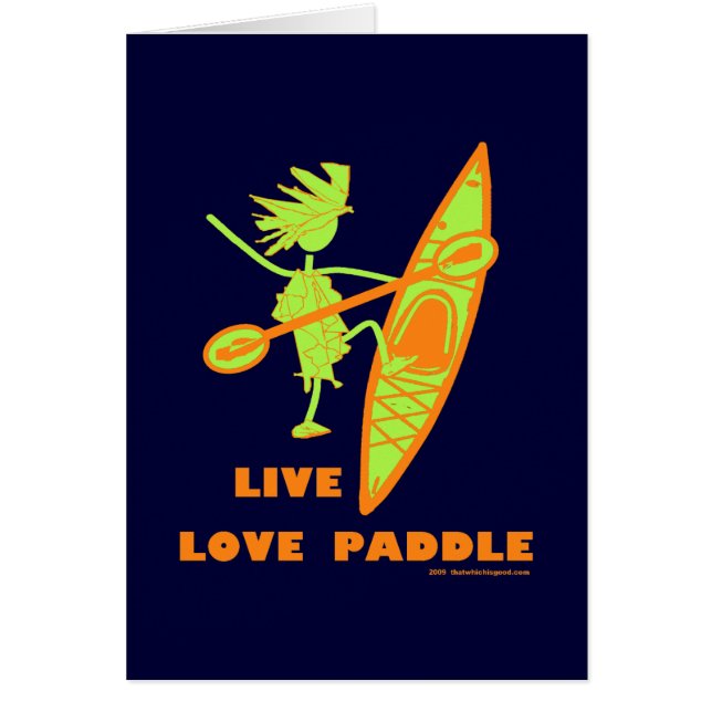 Live Love Paddle (Voorkant)