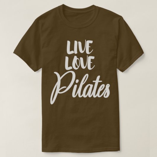 Live Love Pilates 2 T-shirt (Design voorkant)