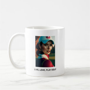 Live, Love, Play Golf Mug