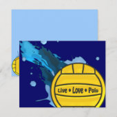 Live Love Polo - Event Invites Kaart (Voorkant / Achterkant)