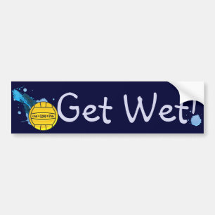 Live Love Polo - Water Polo Humor Bumpersticker