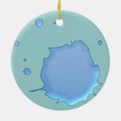 Live Love Polo - Water Polo Ornament (Achterkant)