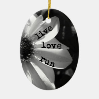 Live Love Run door Vetro Design Keramisch Ornament