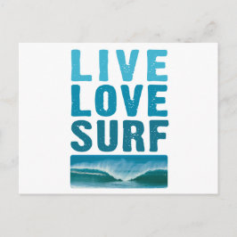 live_love_surf briefkaart
