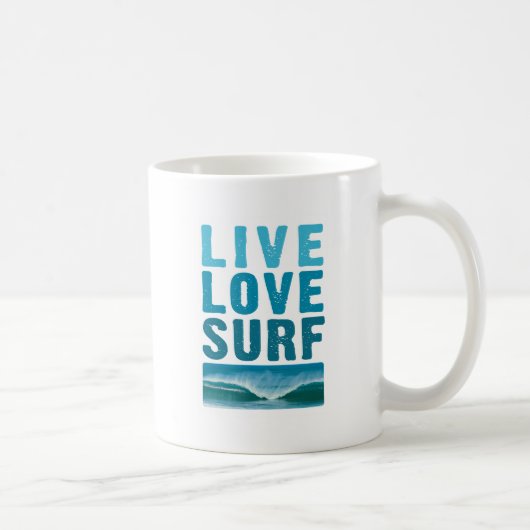 live_love_surf koffiemok (Rechts)