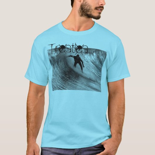 Live, Love, Surf, Trestles T-shirt (Voorkant)