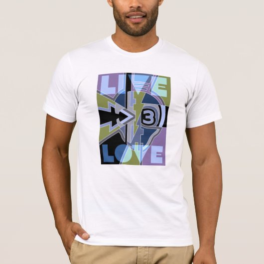 Live Love T-Shirt (Voorkant)