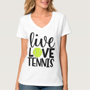 Live Love Tennis Women's TShirt
