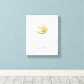 Live Love Wine Canvas Afdruk (Insitu (Houten vloer))