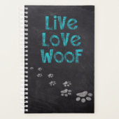 Live Love Wof - Dog Planner (Voorkant)