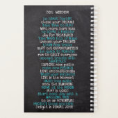 Live Love Wof - Dog Planner (Achterkant)