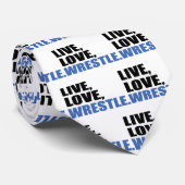 Live Love Wrestle Stropdas (Opgerold)