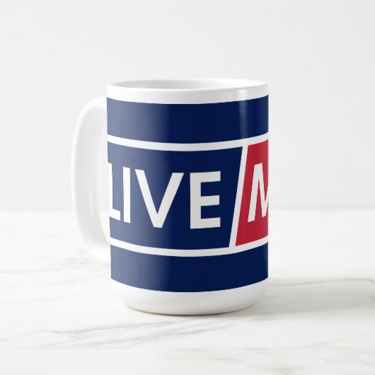 LIVE MAD Urban Statement Mug (Devant gauche)