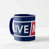LIVE MAD Urban Statement Mug (Devant gauche)