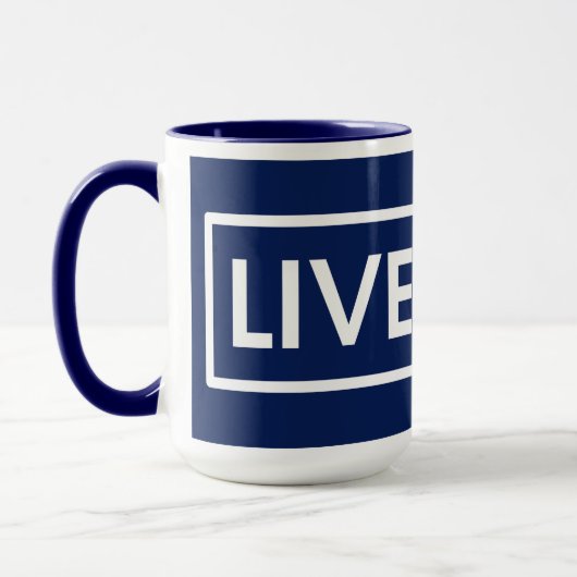 LIVE MAD Urban Statement Mug Mok (Links)