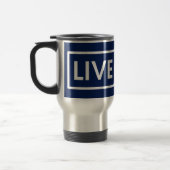 LIVE MAD Urban Statement Mug Reisbeker (Links)